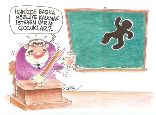 Cartoon: ogretmen karikaturu (medium) by cihandemirci tagged ögretmen,ögrenci,sözlü,ders,teacher,student