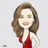 Cartoon: Miranda Kerr (small) by emraharikan tagged miranda kerr