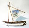 Cartoon: fish on a bike (small) by daPinsli tagged painting object 