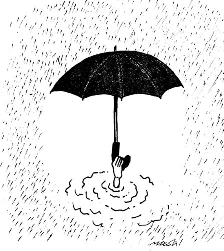 Don t forget umbrella. Ливень карикатура. Дождь карикатура. Осень дождь карикатура. Карикатура: бегает под дождём.