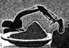 Cartoon: eating (small) by Medi Belortaja tagged eating,excavator