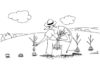 Cartoon: farmer (small) by Medi Belortaja tagged farmer plants energy schuko