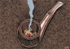 Cartoon: fire in the pipe (small) by Medi Belortaja tagged fire flame pipe peple men ancient warm cold smoke