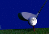 Cartoon: golf (small) by Medi Belortaja tagged golf,full,moon