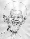 Cartoon: Mandela (small) by Medi Belortaja tagged nelson mandela