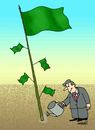 Cartoon: old new flags (small) by Medi Belortaja tagged flag,new,flags,irrigation