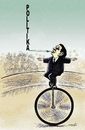 Cartoon: political circus (small) by Medi Belortaja tagged political,circus