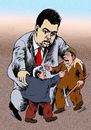 Cartoon: politician and peoples (small) by Medi Belortaja tagged politician,and,peoples