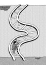 Cartoon: climbing stairs (small) by Medi Belortaja tagged climbing,stairs,dodge,wall,ladder
