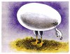 Cartoon: the egg born chicken (small) by Medi Belortaja tagged egg birth born chicken bird