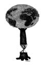 Cartoon: tree world (small) by Medi Belortaja tagged cut tree world earth globe environment continents ecological destruction