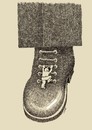 Cartoon: VIP shoe (small) by Medi Belortaja tagged vip,shoe,ladders,career,man,climbing