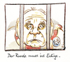Cartoon: Abseits (small) by Riemann tagged uli,hoeness,hoeneß,steuer,hinterziehung,urteil,fussball,george,riemann