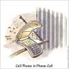 Cartoon: Cell Phone (small) by Riemann tagged telephone handy cell
