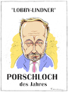 Cartoon: Das Porschloch (small) by Riemann tagged christian,lindner,fdp,lobbyismus,asozial,tempolimit,steuer,reiche,luxus,konzerne,manager,porsche,luxuswagen,cartoon,george,riemann