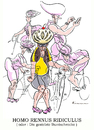 Cartoon: Radkasper Teil 2 (small) by Riemann tagged radfahrer,radrennen,fahrrad,rennrad,outfit,ausrüstung,fahrradhelm,reizwaesche,koerpercondom,sport,mode,clown,mallorca,bicycling,cartoon,george,riemann