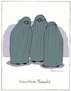 Cartoon: Spaßgesellschaft (small) by Riemann tagged karneval,fasnacht,spaß,gesellschaft,frauen,islam,burka,unterdrückung,islamisten,pappnasen,cartoon,george,riemann