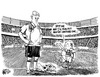 Cartoon: We Need a New Ball (small) by halltoons tagged futbol,football,soccer,germany,greece,euro,economy