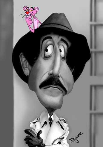 Cartoon: Inpector Clouseau (medium) by Pajo82 tagged inpector,clouseau