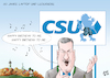 Die CSU feiert sich (small) Cartoon: Die CSU feiert sich (small) by Ago tagged bayern,csu,festakt,80,jahre,gründung,1945,ministerpräsident,söder,dauerregierung,konservative,balance,tradition,moderne,städte,laptop,lederhose,löwe,wappen,logo,idylle,agrarland,high,tech,wirtschaft,caricature,karikatur,cartoon,pressezeichnung,illustration,ago,agostino,natale