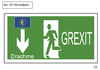 Cartoon: Grexit (small) by Ago tagged eu,griechenland,schuldenkrise,schuldenlast,grexit,europa,euro,austritt,staatspleite,pleite,notfallplan,drachme,währungsunion,politik,cartoon,wirtschaft,karikatur