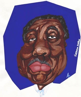 Cartoon: Muddy Waters (medium) by Andyp57 tagged caricature,gouache