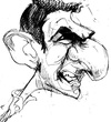 Cartoon: Eric Cantona (small) by Andyp57 tagged caricature pen