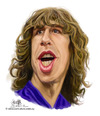 Cartoon: caricature of Carles Puyol (small) by jit tagged digital,caricature,of,carles,puyol