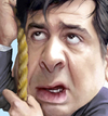 Cartoon: Mikheil Saakashvili (small) by besikdug tagged mikheil,saakashvili,besikdug,besik,dugashvili,georgia,carikature,carikatura,cartoon