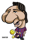 Cartoon: FC Barcelona 2010 Messi (small) by Xavi Caricatura tagged messi,leo,lionel,caricature,caricatura,fcb,barcelona,football,futbol