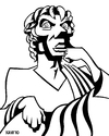 Cartoon: Lucius Cornelius Sulla (small) by Xavi dibuixant tagged lucius,cornelius,sulla,lucio,cornelio,sila,silla,caricature,caricatura,cartoon,history,hostoria,roma,republic,republica