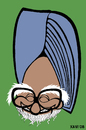 Cartoon: Manmohan Singh (small) by Xavi dibuixant tagged manmohan,singh,india,politics