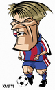 Cartoon: Michael Laudrup (small) by Xavi dibuixant tagged michael,laudrup,barcelona,football,soccer,sport,fcb