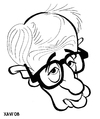 Cartoon: Woody Allen (small) by Xavi Caricatura tagged woody allen director cinema film hollywood star