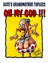 Cartoon: OH MY GOD !! (small) by Roberto Mangosi tagged kate,topless,photo,middleton,closer