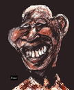 Cartoon: Mandela Experience (small) by Amauri Alves tagged digital experience