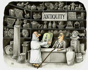 Cartoon: antiquity (medium) by ciosuconstantin tagged ancient,