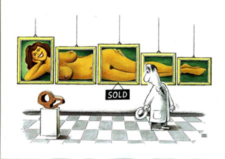 Cartoon: Exhibition (medium) by ciosuconstantin tagged picture,