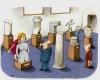 Cartoon: museum (small) by ciosuconstantin tagged sculpture,