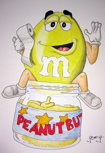 Cartoon: Erdnussbutter (medium) by gore-g tagged erdnussbutter,erdnüsse,erdnuss,un