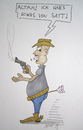 Cartoon: Damals im wilden Westen (small) by gore-g tagged cowboy,indianer,pfeil,colt,schiessen,wilder,westen