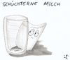 Cartoon: Schüchterne Milch (small) by gore-g tagged milch,schüchtern