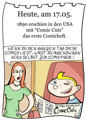 Cartoon: 17. Mai (medium) by chronicartoons tagged comic,cuts,toon,zeitschrift,cartoon