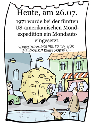 Cartoon: 26. Juli (medium) by chronicartoons tagged mondauto