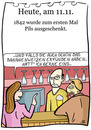 Cartoon: 11. November (small) by chronicartoons tagged pils,bier,kneipe,pub,bananenweizen