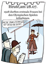 Cartoon: 28. Juli (small) by chronicartoons tagged olympiade