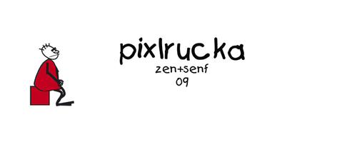 Cartoon: pixlrucka (medium) by zenundsenf tagged pixlrucka,pixelverrücker,pixel,mover,zenf,zensenf,zenundsenf,walter,andi