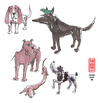 Cartoon: hunde 2 (small) by zenundsenf tagged hunde,hund,dod,zenf,zensenf,zenundsenf,walter,andi