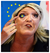 Cartoon: Le Pen (small) by zenundsenf tagged andi,walter,augsburg,cartoon,composing,eu,europäische,union,fn,karikatur,marine,le,pen,national,front,parlamentsassistent,zweckentfremdet,vorsitzende,zenf,zensenf,zenundsenf