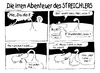 Cartoon: streichler und planetotier (small) by zenundsenf tagged streichler,planetotier,zenundsenf
